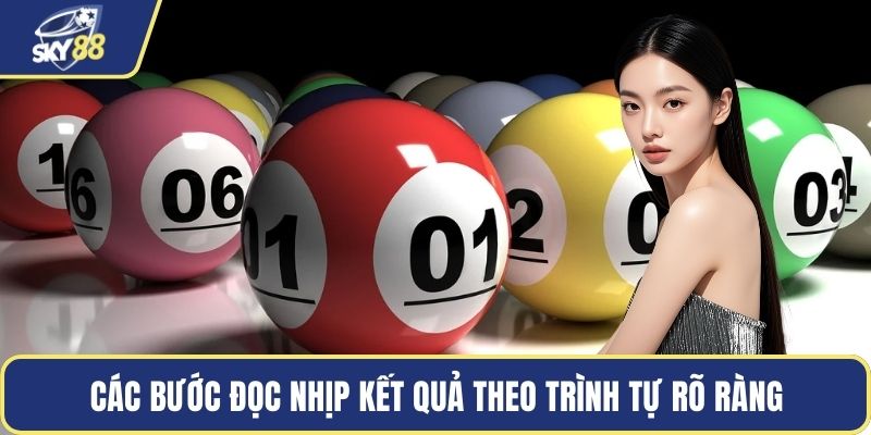 Các bước đọc nhịp kết quả theo trình tự rõ ràng