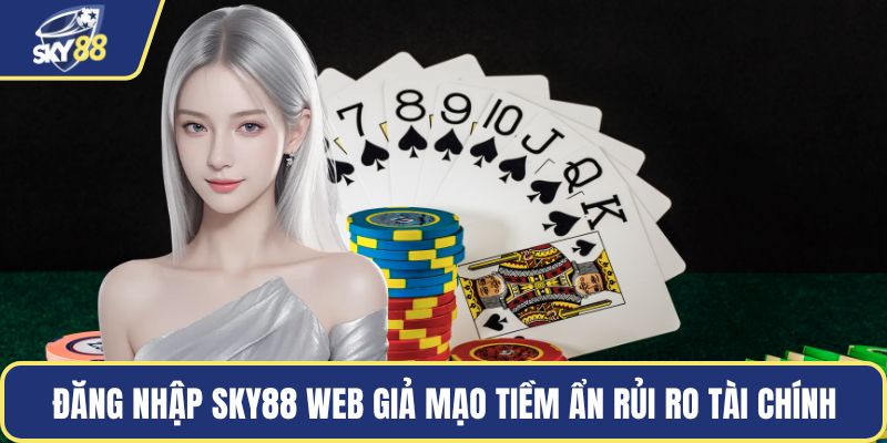 Đăng nhập Sky88 web giả mạo tiềm ẩn rủi ro tài chính