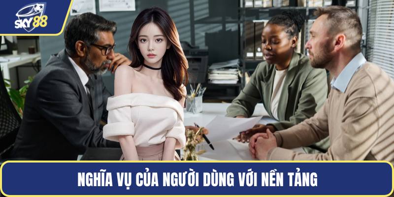 Nghĩa vụ của người dùng với nền tảng