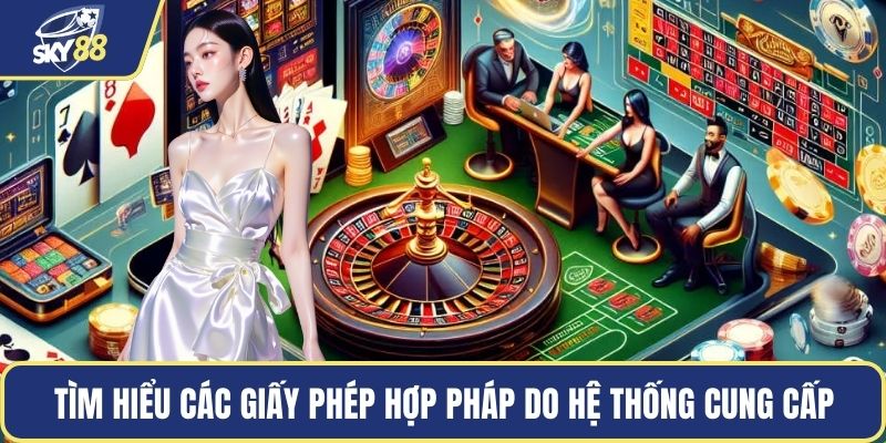 Tìm hiểu các giấy phép hợp pháp do hệ thống cung cấp