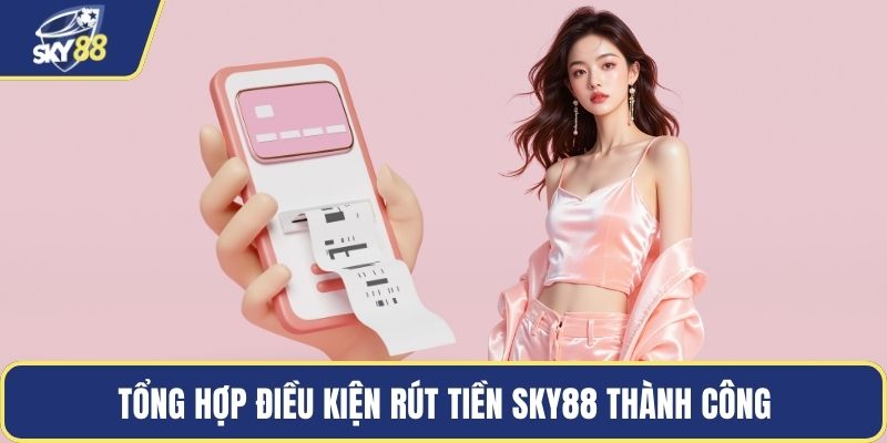 Tổng hợp điều kiện rút tiền Sky88 thành công